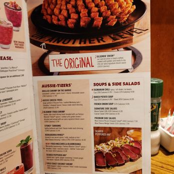 Outback Steakhouse - Menu - Steakhouses Near Me - San Bernardino, California Outback Steakhouse - Menu - Steakhouses Near Me - San Bernardino, California