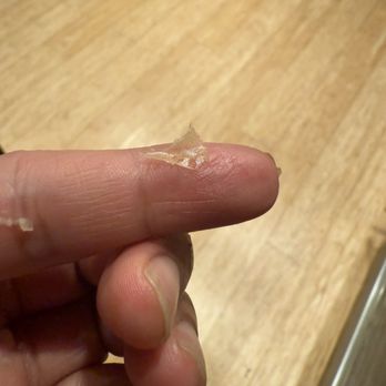Alpine Pastry & Cakes - Up close of one of the plastic pieces - Bakeries Near Me - Concord, California