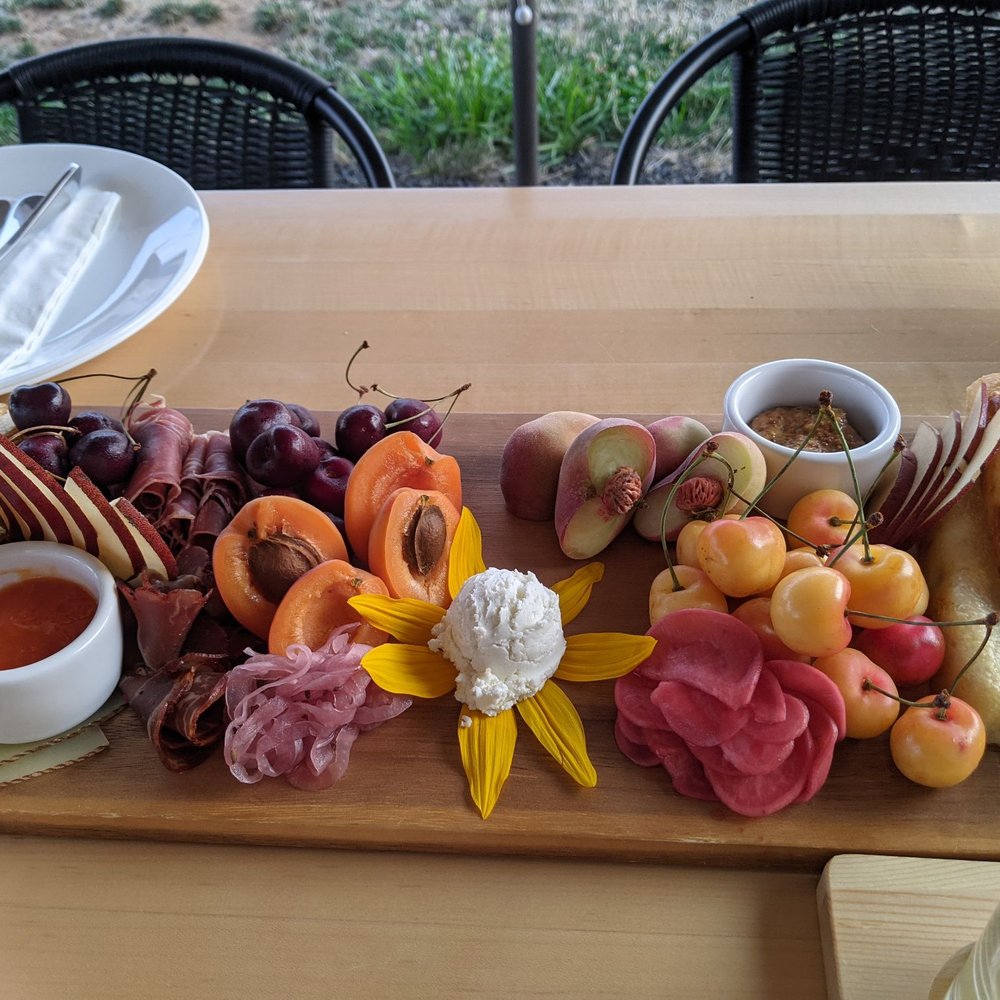 Grateful Vineyard - Charcuterie board paired with wine - Wine Tasting Room Near Me - Mount Hood, Oregon Grateful Vineyard - Charcuterie board paired with wine - Wine Tasting Room Near Me - Mount Hood, Oregon