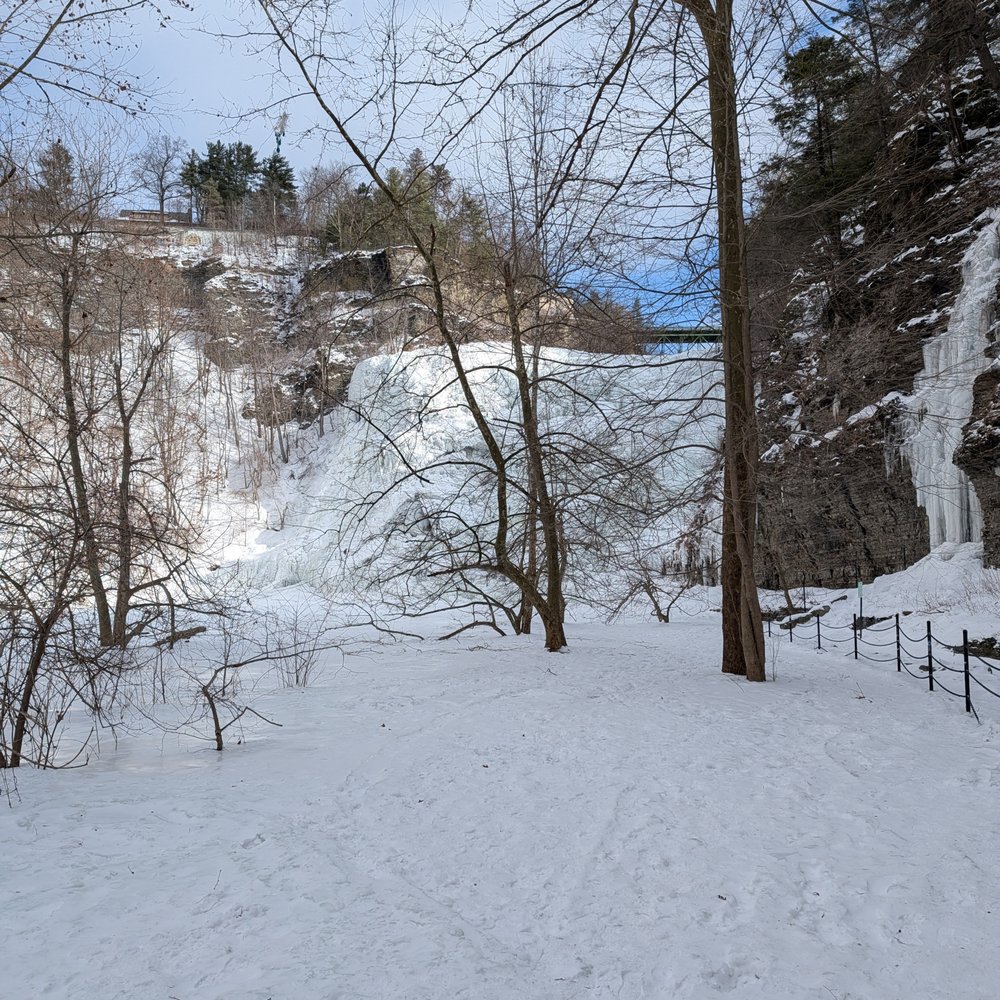 Ithaca Falls - February 2026 - Hiking Near Me