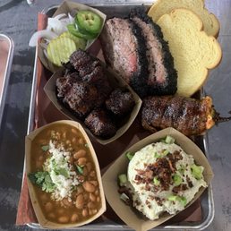 BBQ was good sides were meh BBQ was good sides were meh