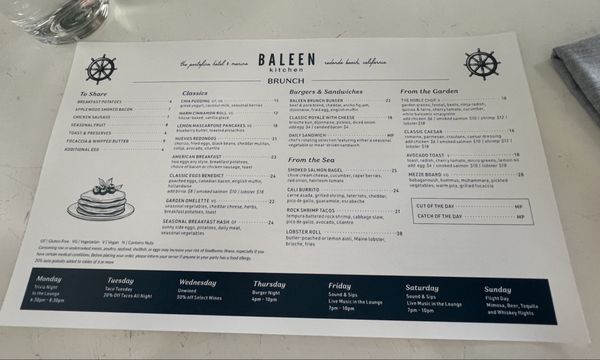 Menu photo 2 BALEENkitchen Redondo Beach, CA Menu photo 2 BALEENkitchen Redondo Beach, CA