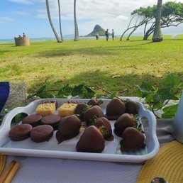 Chocolate dipped treats