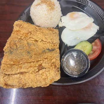 Tambayan BBQ - Bangus which is milk fish with garlic fried rice - Filipino Near Me - Las Vegas, Nevada Tambayan BBQ - Bangus which is milk fish with garlic fried rice - Filipino Near Me - Las Vegas, Nevada