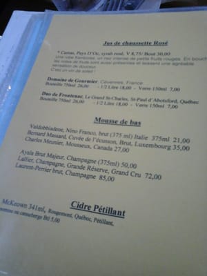 Menu photo 2 Cabotins Montreal, QC