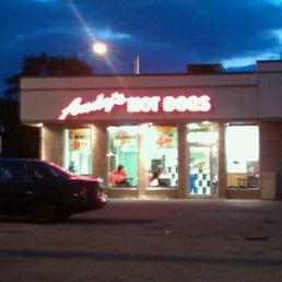 a car parked in front of the store