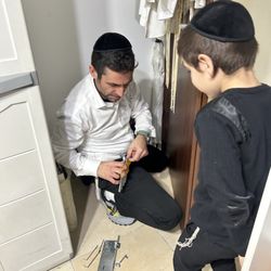 All Security Lock and Key - Demonstrating my nephew how I repair back set lock box