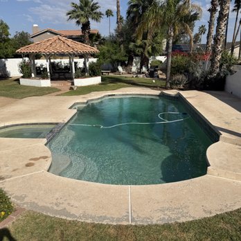 Rubber Stone AZ - Our 42-year-old original deck was BADLY in need of repair. - Masonry/Concrete Near Me - Phoenix, Arizona