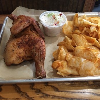 Charm City Seafood - Half chicken with chips and slaw - Seafood Near Me - Bartow, Florida Charm City Seafood - Half chicken with chips and slaw - Seafood Near Me - Bartow, Florida