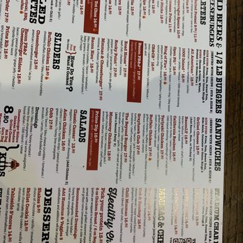 Cold Beers & Cheeseburgers - Food Menu - Burgers Near Me - Maricopa, Arizona