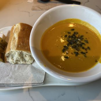 Panera Bread - Autumn Squash soup, yummy. - Sandwiches Near Me - San Bernardino, California