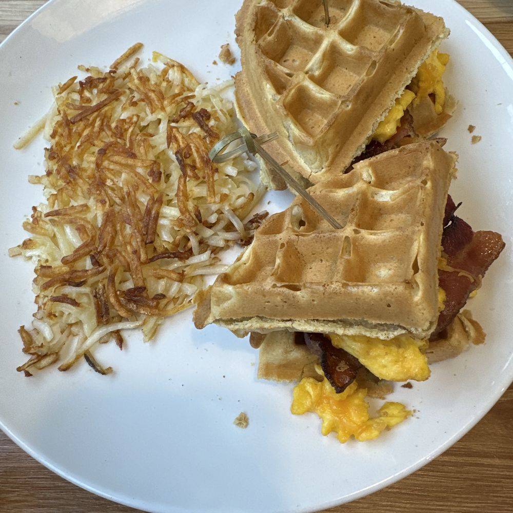 Broken Yolk Cafe - Waffle Sandwich - American Near Me - Phoenix, Arizona Broken Yolk Cafe - Waffle Sandwich - American Near Me - Phoenix, Arizona