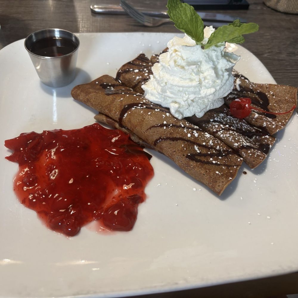 The Brunch House - This is the chocolate cherry crape - Breakfast & Brunch Near Me - Temecula, California The Brunch House - This is the chocolate cherry crape - Breakfast & Brunch Near Me - Temecula, California