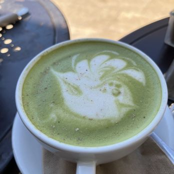 Urth Caffe - Green tea soy latte.  They are good for drinks. - Coffee & Tea Near Me - Laguna Beach, California