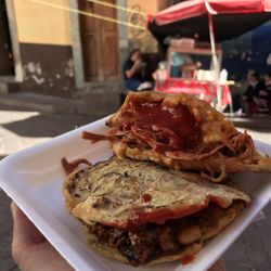 Gorditas San Roque - Tlacoyo y gordita