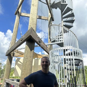 Zip Nola - The tower at Zip Nola - Ziplining Near Me - Laplace, Louisiana