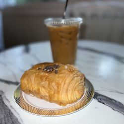 Madrid European Bakery & Patisserie - Chocolate croissant.