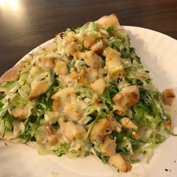 Chicken Ceasar Salad Pizza