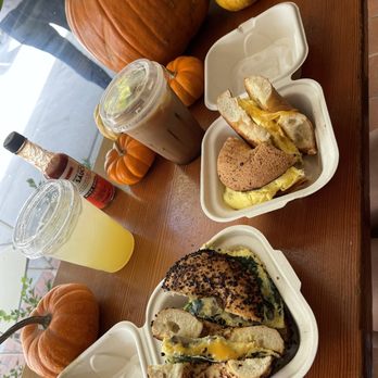 Wise Sons - Got the mushroom bagel and my sister got the egg and cheese bagel - Breakfast & Brunch Near Me - Oakland, California Wise Sons - Got the mushroom bagel and my sister got the egg and cheese bagel - Breakfast & Brunch Near Me - Oakland, California