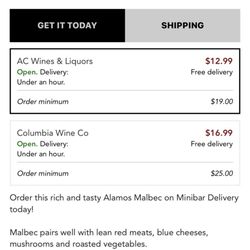 Columbia Wine