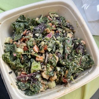 Chop N Blend - BBQ Chicken Ceasar salad - Salad Near Me - Brooklyn, New York Chop N Blend - BBQ Chicken Ceasar salad - Salad Near Me - Brooklyn, New York