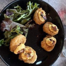 The Blind Pig Pub - Fried deviled eggs.