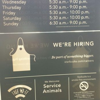 Starbucks - Hours & Hiring - Coffee & Tea Near Me - Ocala, Florida