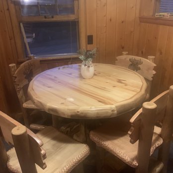 Lazy R Cottages - Dining table - Hotels Near Me - Estes Park, Colorado Lazy R Cottages - Dining table - Hotels Near Me - Estes Park, Colorado