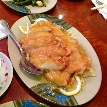 Canton Low Restaurant - Lemon Chicken - very good! - Chinese Near Me - El Segundo, California