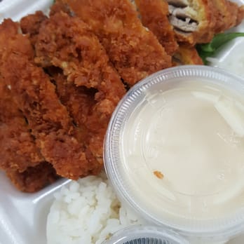 Fresh Catch - Fried ahi katsu with furukaki. - Hawaiian Near Me - Kaneohe, Hawaii