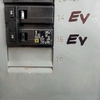 EJ Electric - 60 Amp breaker with Romex 6/2 wiring. - Electricians Near Me