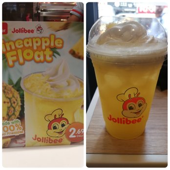 Jollibee - Was excited to try this -- strange to have ice in a float. - Fast Food Near Me - New York, New York Jollibee - Was excited to try this -- strange to have ice in a float. - Fast Food Near Me - New York, New York