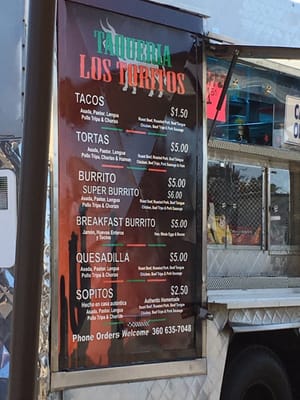 Menu photo 7 Taqueria Los Toritos Battle Ground, WA Menu photo 7 Taqueria Los Toritos Battle Ground, WA