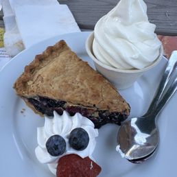 Blueberry pie Blueberry pie