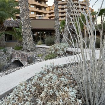 Bella Sirena - View from the middle towards the back towers, all rooms have a spacious balcony and views of pool or beach or both. - Resorts Near Me - Puerto Peñasco, SON