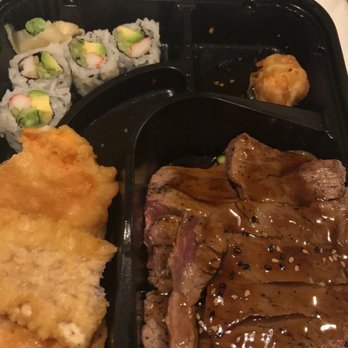 GreenGinger - Teriyaki steak dinner box - Sushi Bars Near Me - Greenwood, Indiana