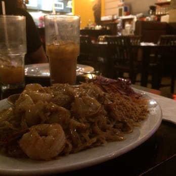 Thai Rhapsody - Phad Thai seafood with Thai iced tea - Thai Near Me - Mill Creek, Washington Thai Rhapsody - Phad Thai seafood with Thai iced tea - Thai Near Me - Mill Creek, Washington