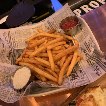 Cask Strength Bar and Kitchen - Side fries. Super crispy! - Cocktail Bars Near Me - Bakersfield, California