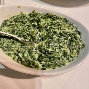 Chops & Lobster Bar - Lightly Creamed Spinach - Seafood Near Me - Atlanta, Georgia