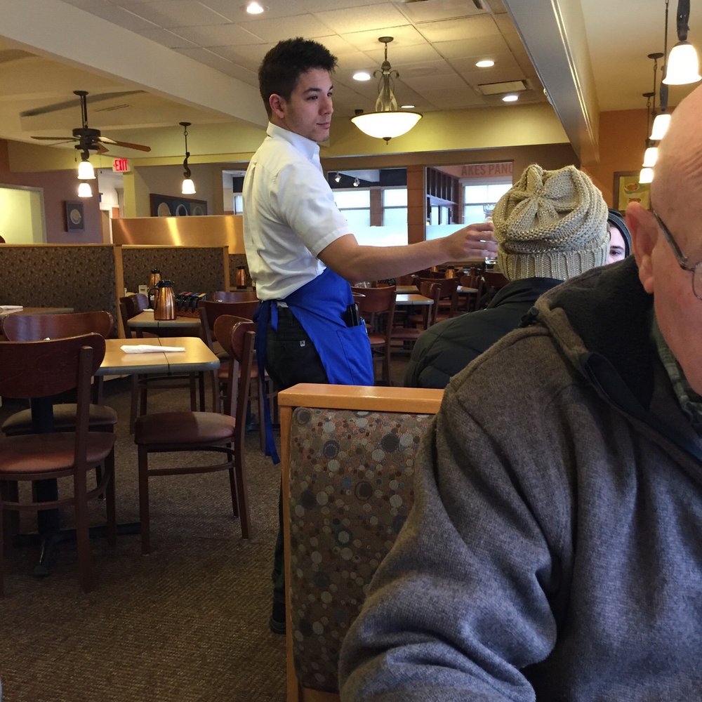 Our waiter at IHOP in Russellville