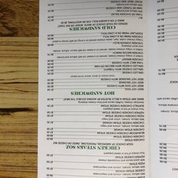Stadium Grill By Oogie’s - Menu