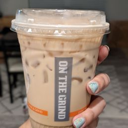 Salted Caramel Grinder (not on the menu) super yummy! Salted Caramel Grinder (not on the menu) super yummy!
