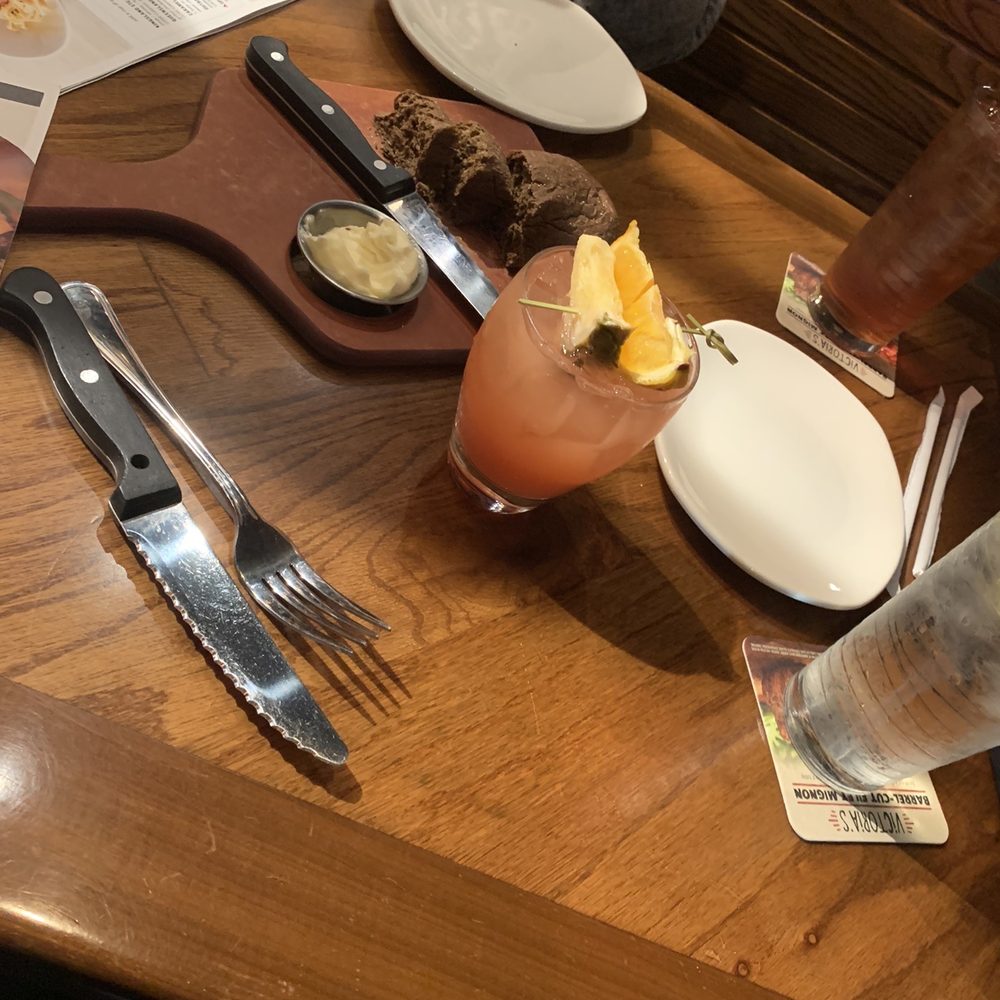Outback Steakhouse - Bread. And a Castaway cocktail - Steakhouses Near Me - Ontario, California Outback Steakhouse - Bread. And a Castaway cocktail - Steakhouses Near Me - Ontario, California