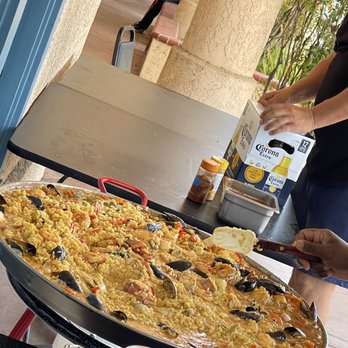 The Cuban Hut - Seafood  paella - Cuban Near Me - Temecula, California