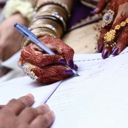 Bushra Mehndi Artist - Nikkah pic beautiful stain henna mehndi