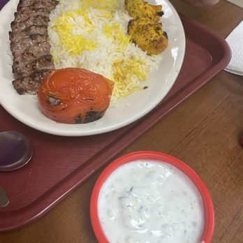 Ali Baba Mediterranean - Combination Kabob Platter - Mediterranean Near Me - Tulsa, Oklahoma