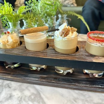 Founders Coffee - St Rose - Holiday Coffee Flight - fun to try! - Coffee & Tea Near Me - Henderson, Nevada