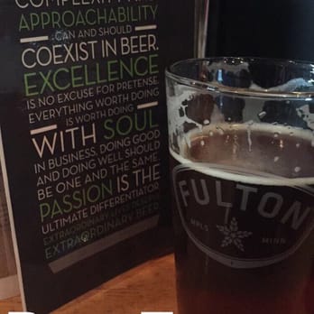 Fulton Brewery - Loved these company "policies" (not sure of that's what they are indeed). - Breweries Near Me - Minneapolis, Minnesota Fulton Brewery - Loved these company "policies" (not sure of that's what they are indeed). - Breweries Near Me - Minneapolis, Minnesota