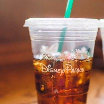 Fiddler, Fifer & Practical Cafe - The Classic Disney Parks logo on cups. This is the iced blonde americano. - Cafes Near Me - Anaheim, California Fiddler, Fifer & Practical Cafe - The Classic Disney Parks logo on cups. This is the iced blonde americano. - Cafes Near Me - Anaheim, California