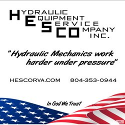 Hydraulic Equipment Service - HESCO service. We step in when you need help or can't figure it out yourself.